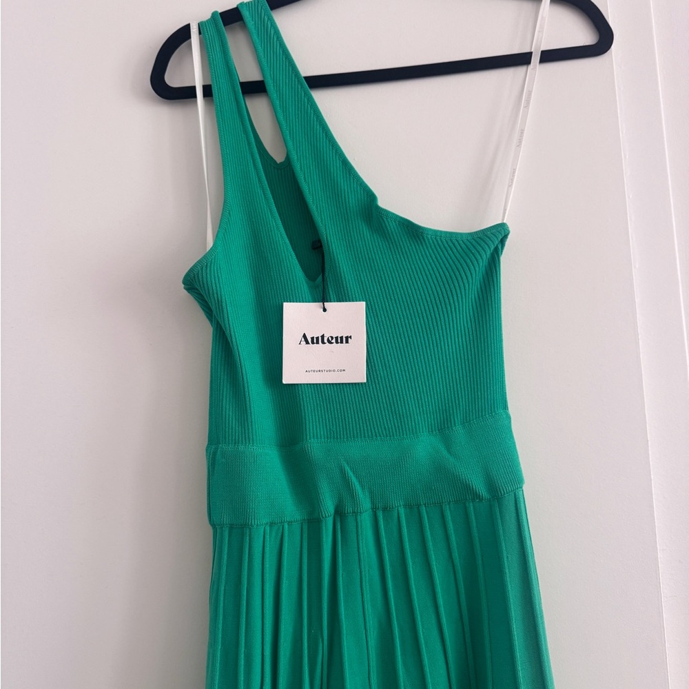 Auteur Fillipa Asymmetrical Emerald Dress - new with tags - Picture 9 of 10